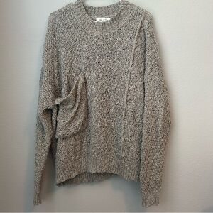 Cozy Knit Pocket Sweater